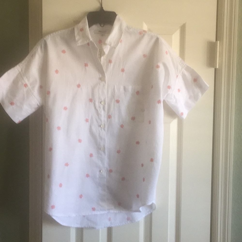 Madewell cotton shirt NWT